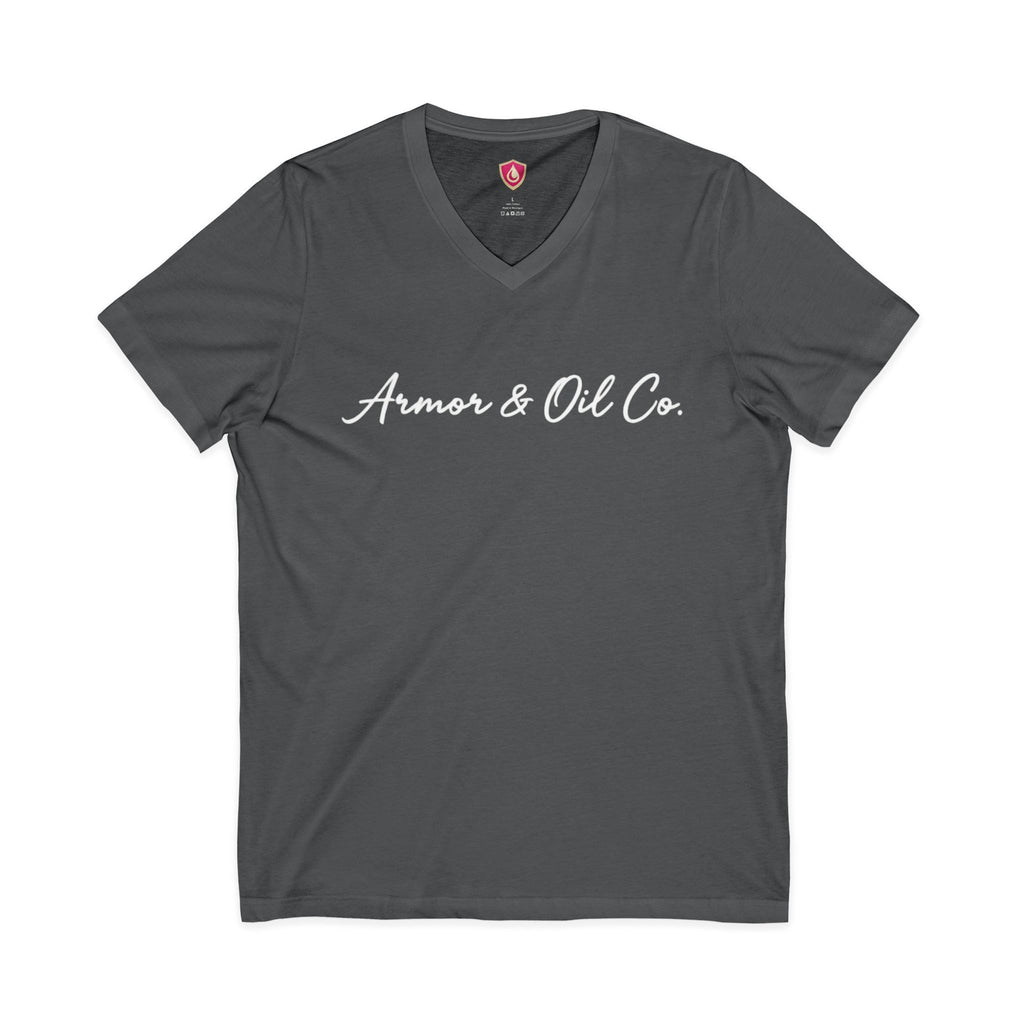 Guided by Faith, Clothed in Strength – Women’s V-Neck Tee