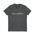 Guided by Faith, Clothed in Strength – Women’s V-Neck Tee