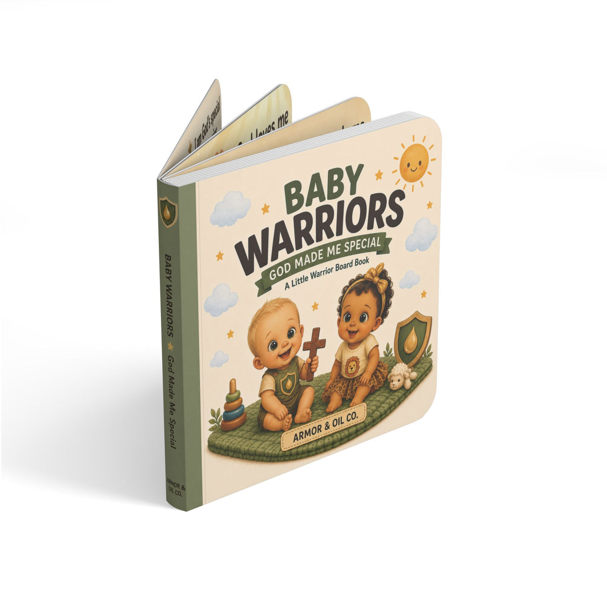 Baby Warriors: God Made Me Special – 6x6 Board Book