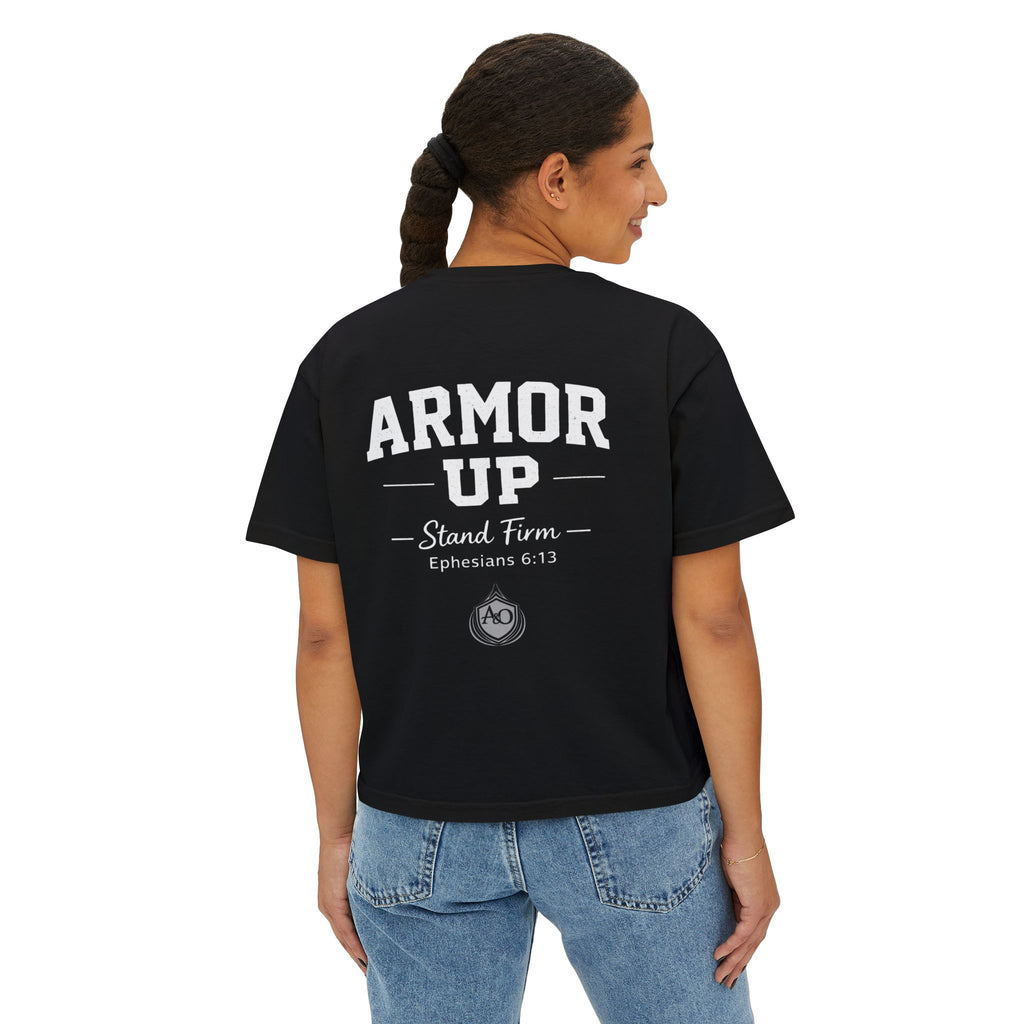 Armor Up & Stand Firm – Women’s Tee