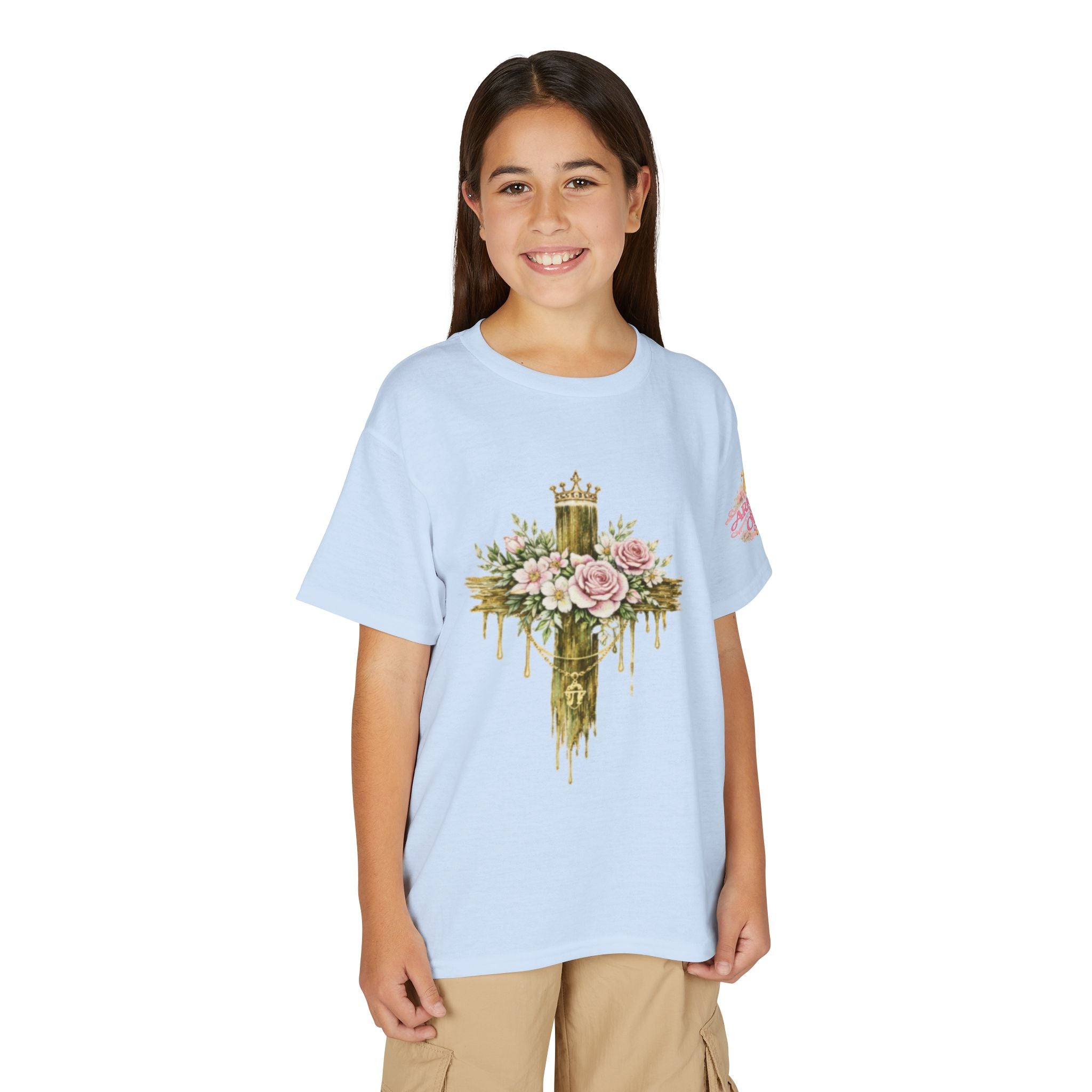 Daughter of the King Cross – Girl's Tee