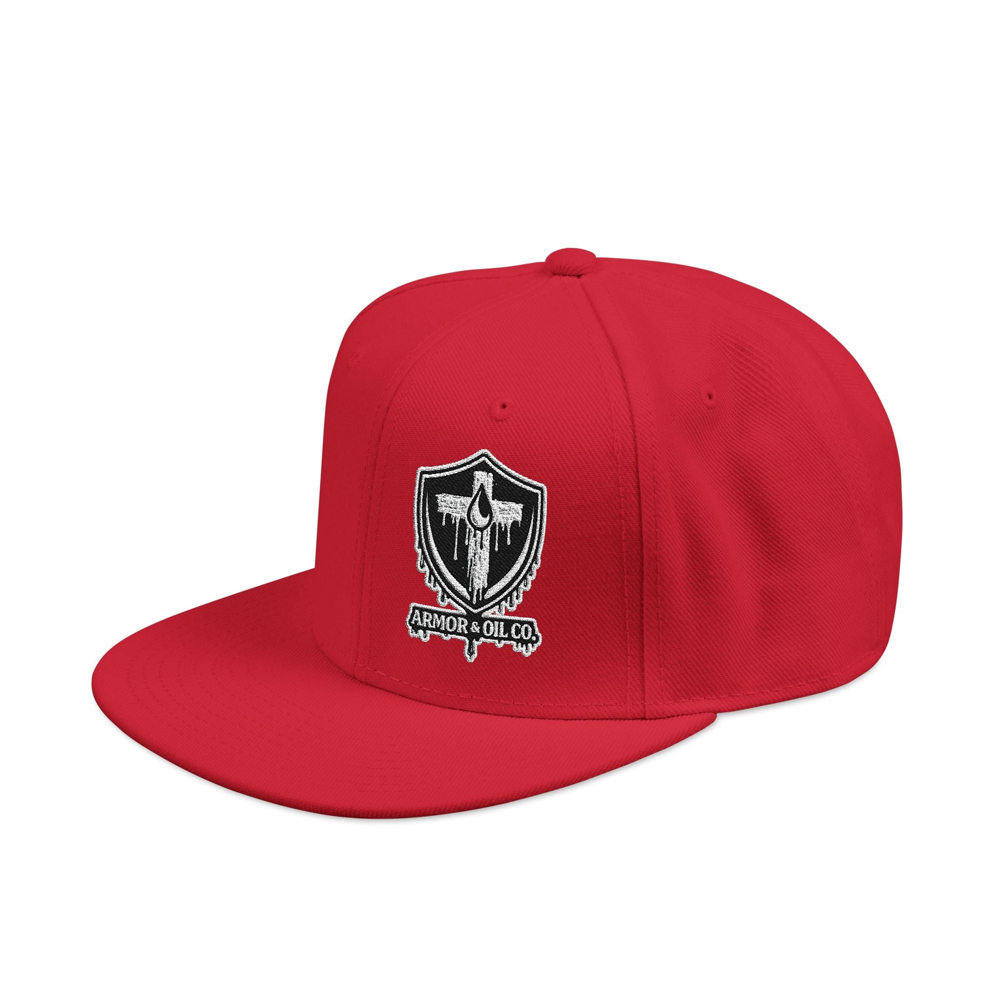 Armor & Oil Snapback Hat (Embroidery)
