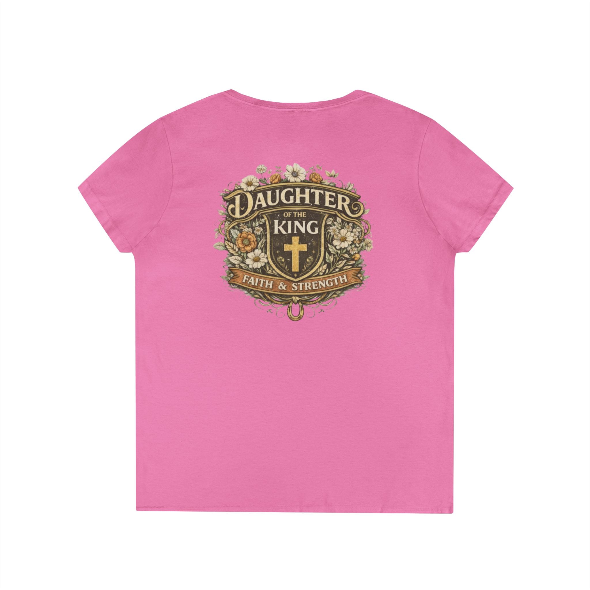 Daughter of the King – Women’s V-Neck Tee