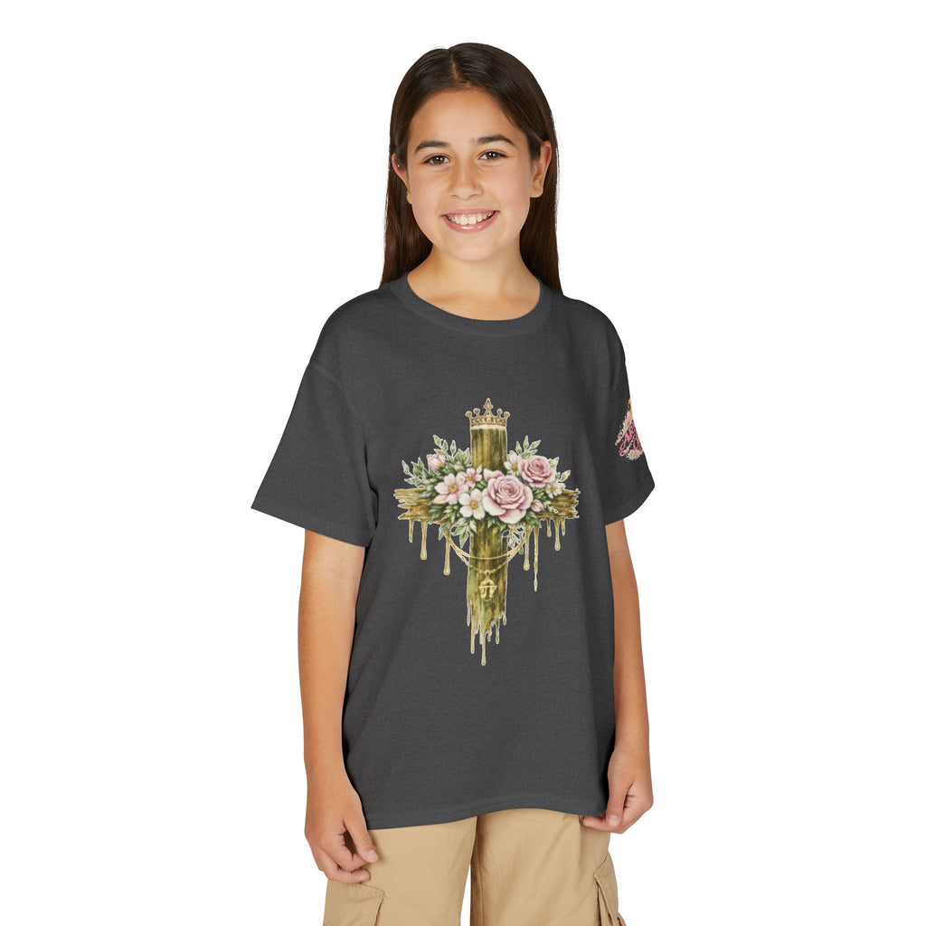 Daughter of the King Cross – Girl's Tee
