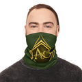 Armor & Oil Co. Lightweight Neck Gaiter (green/gold) 🛡️