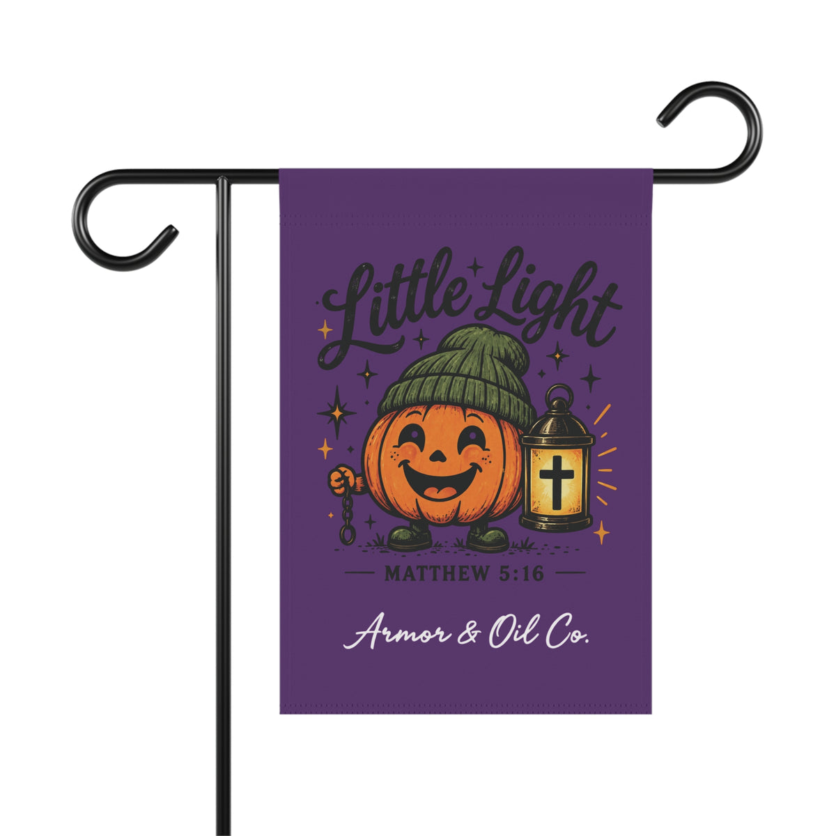 Little Light – Christian Halloween Garden Flag 🎃✨