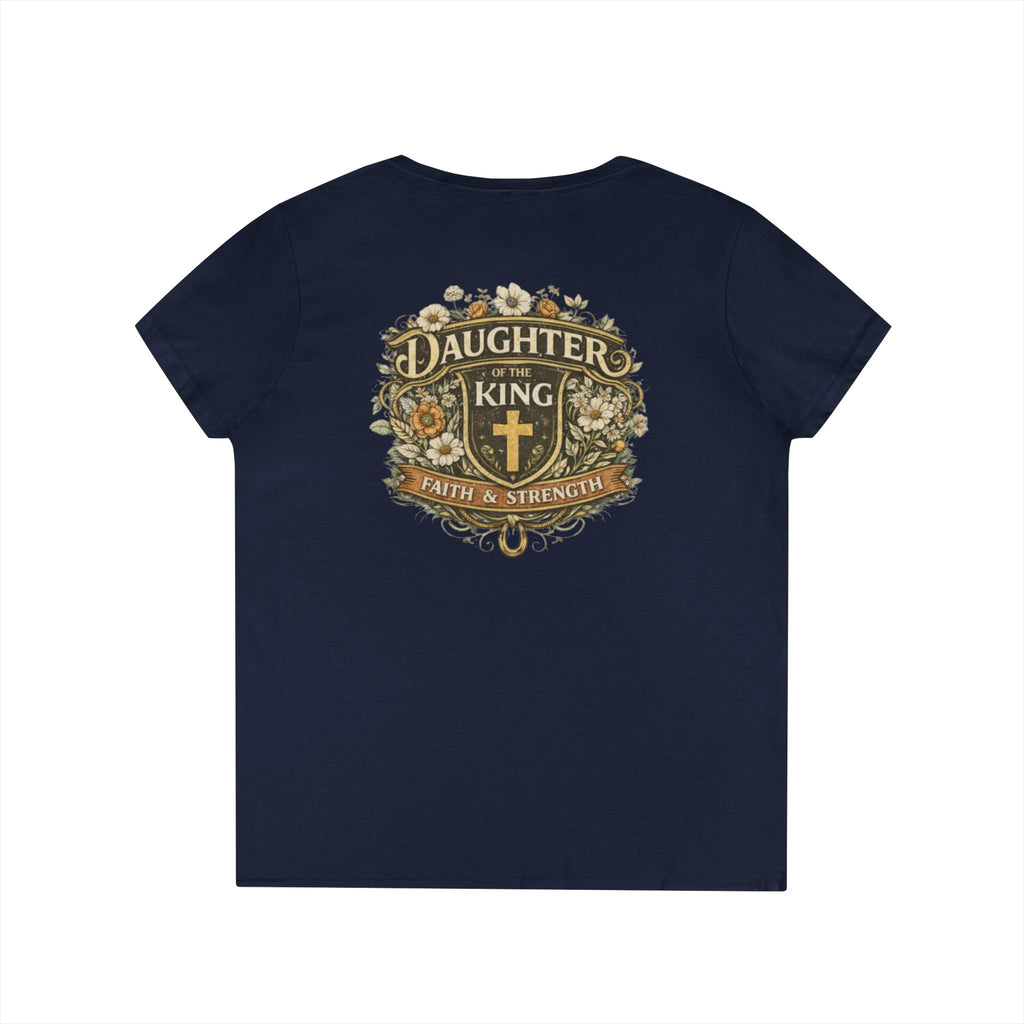 Daughter of the King – Women’s V-Neck Tee