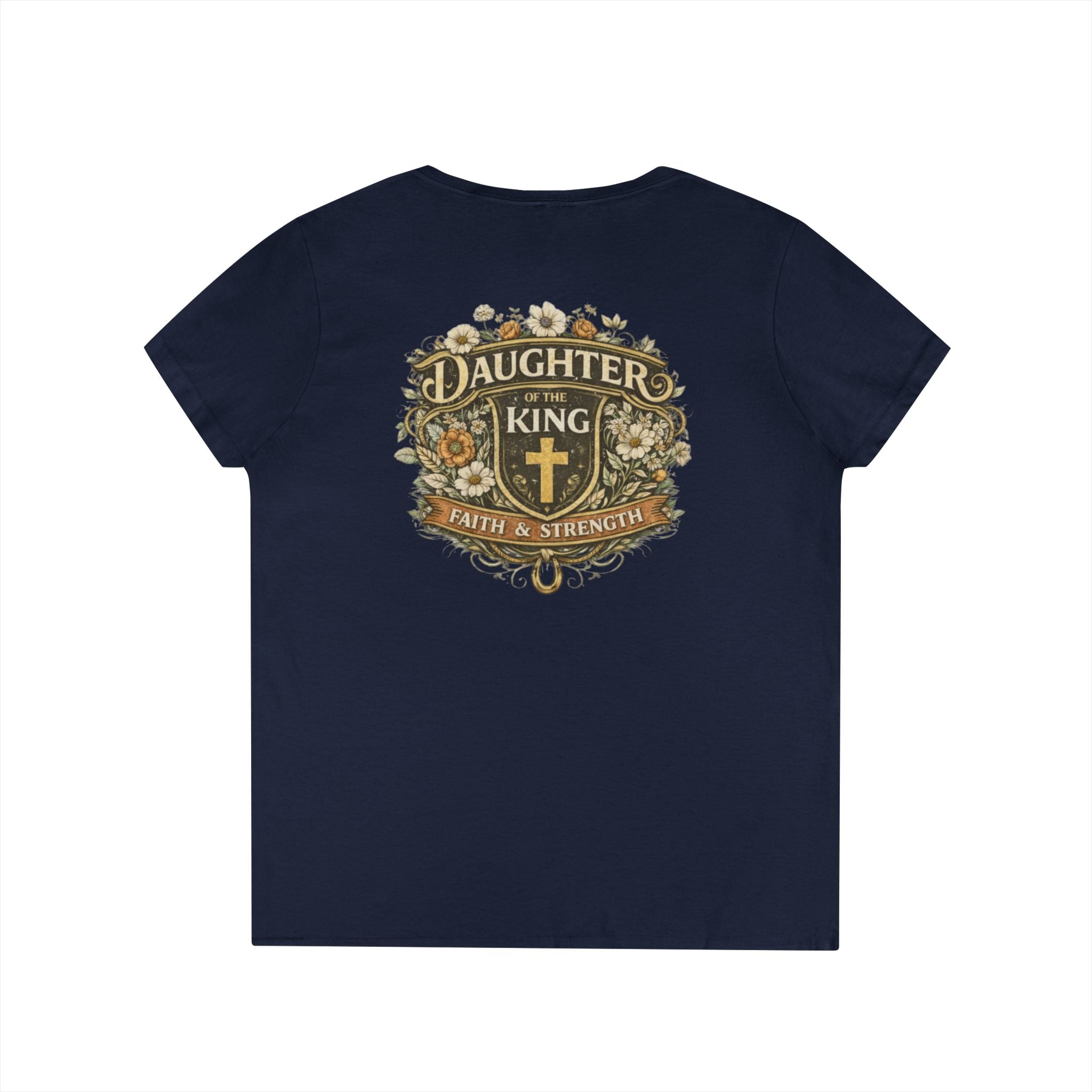 Daughter of the King – Women’s V-Neck Tee