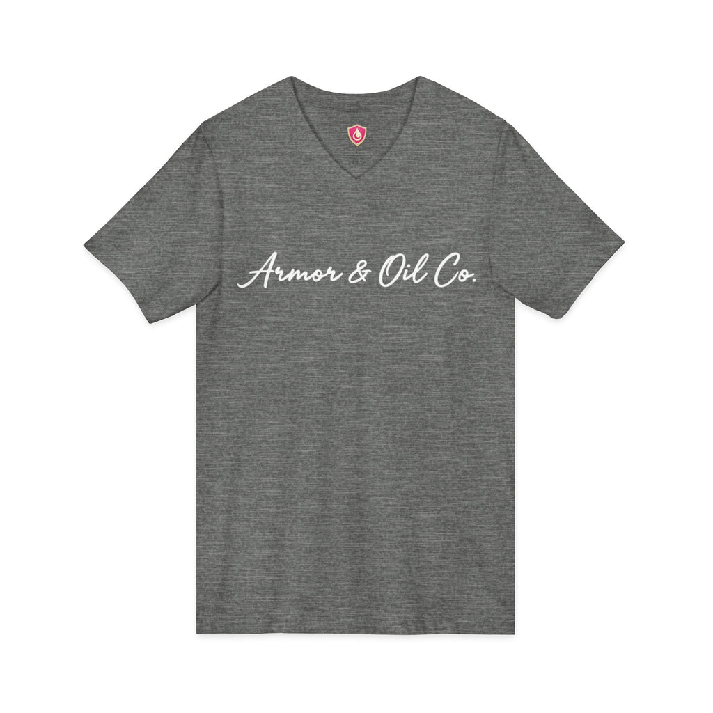 Guided by Faith, Clothed in Strength – Women’s V-Neck Tee