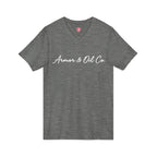 Guided by Faith, Clothed in Strength – Women’s V-Neck Tee