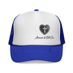 ✨🤍 Armor & Oil Co. Heart Cross Women’s Trucker Hat