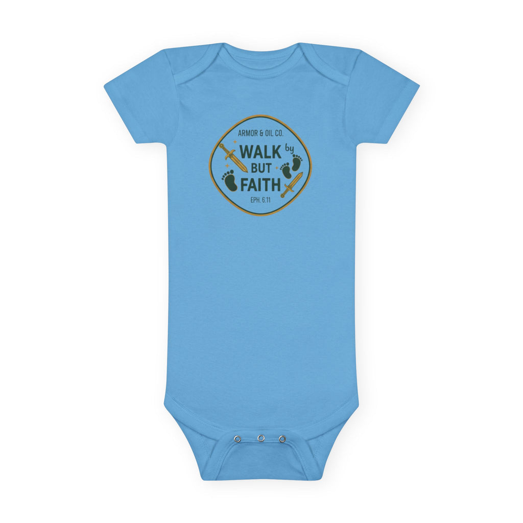 Walk by Faith – Baby Onesie