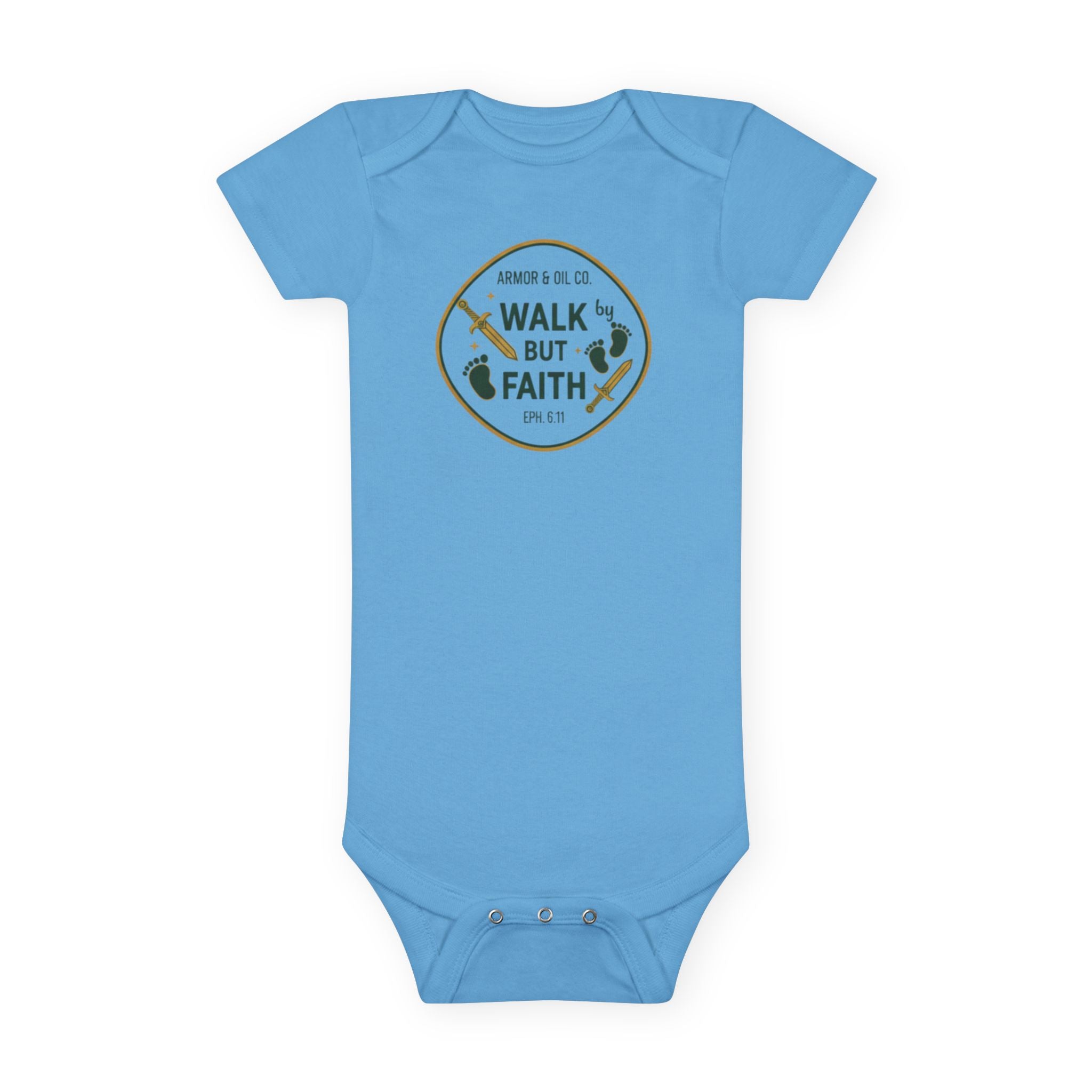 Walk by Faith – Baby Onesie