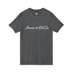Guided by Faith, Clothed in Strength – Women’s V-Neck Tee