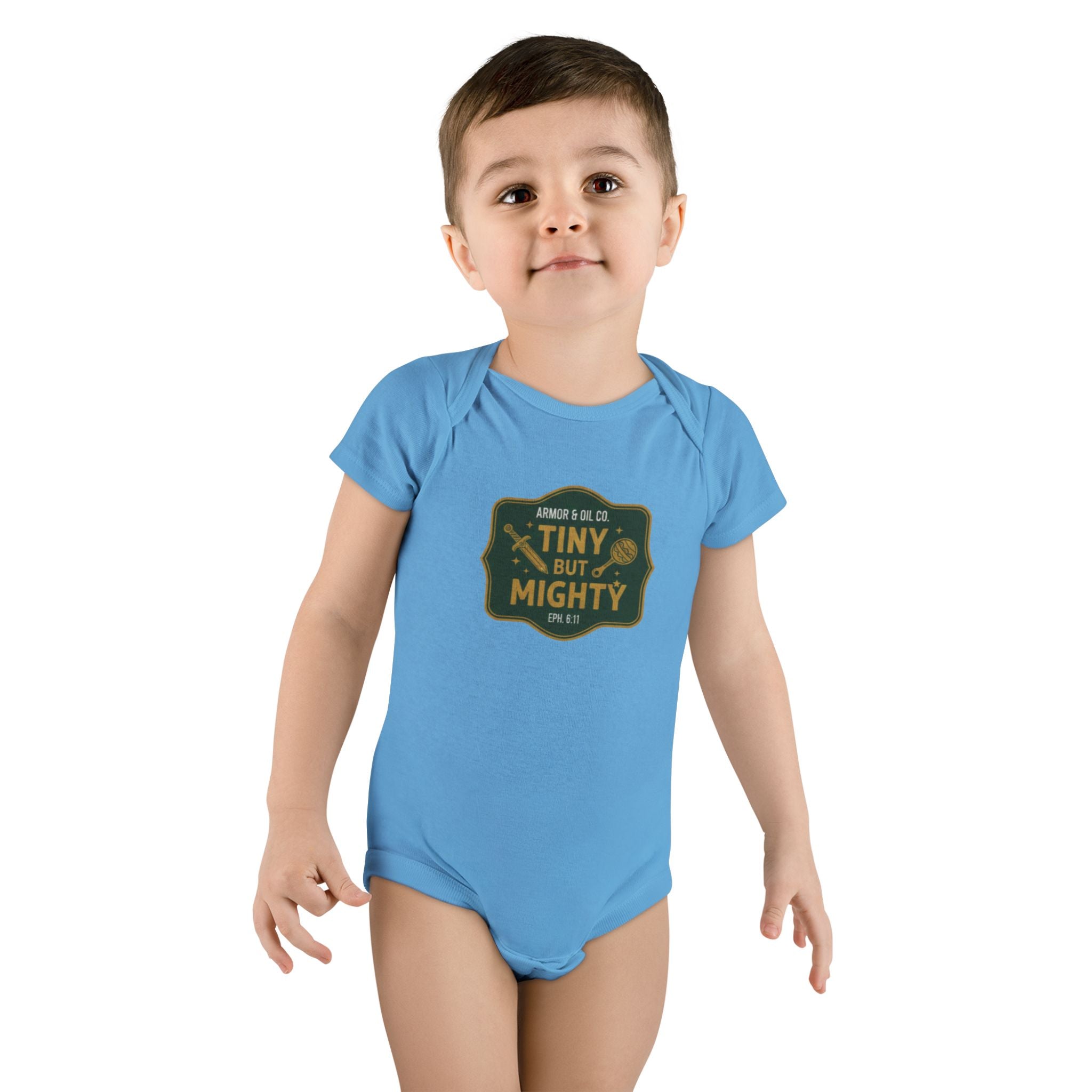 Tiny But Mighty – Baby Onesie