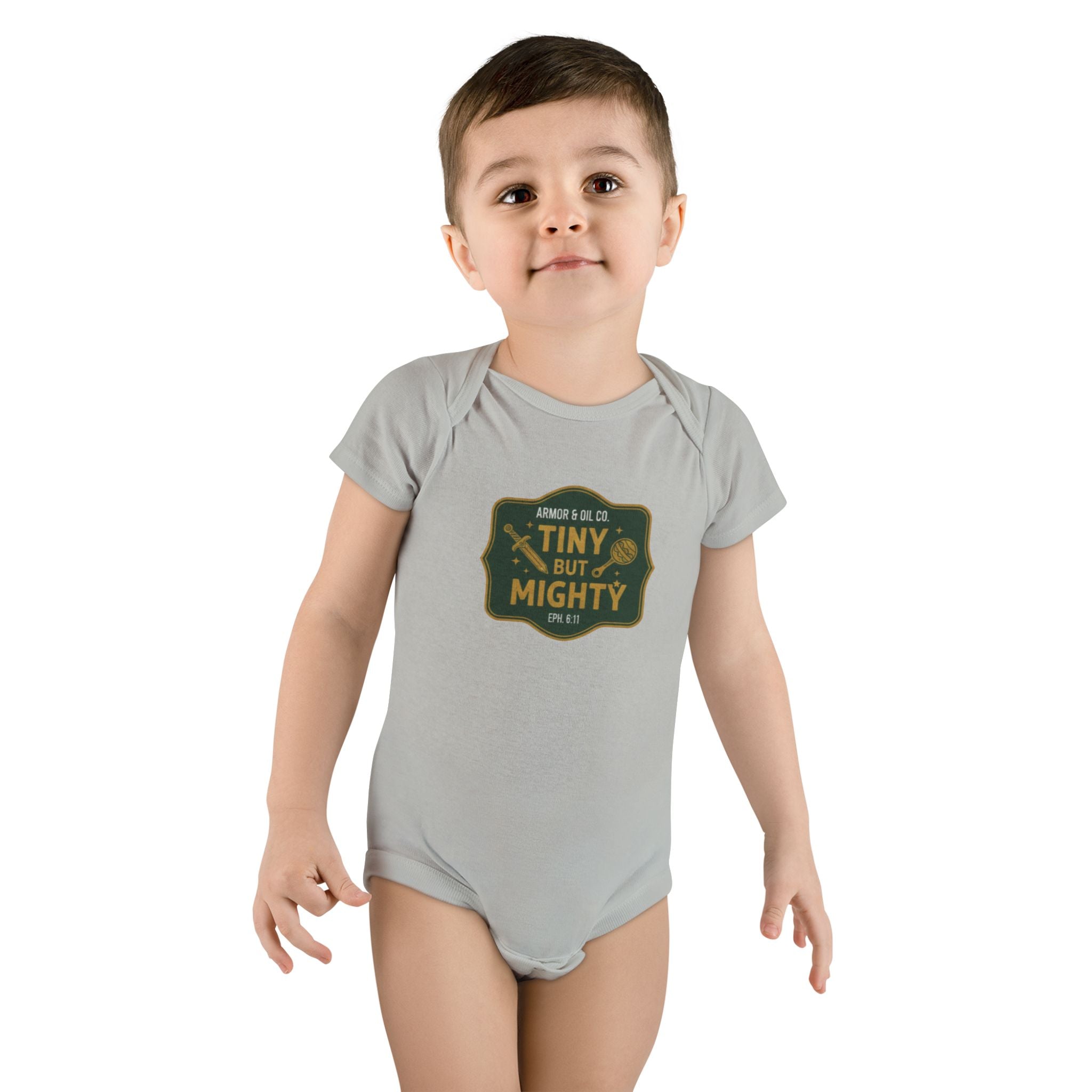 Tiny But Mighty – Baby Onesie
