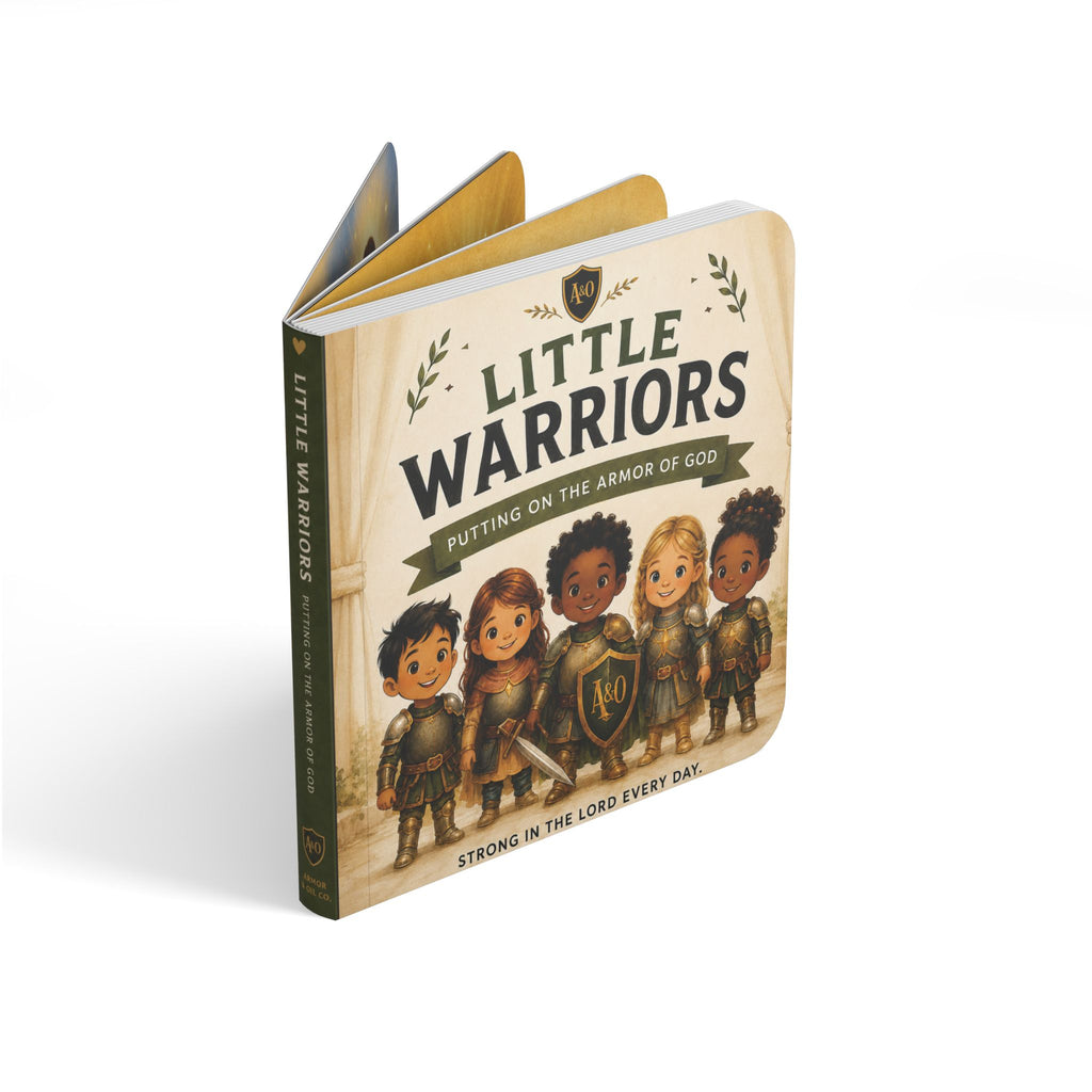 Little Warriors: Putting on the Armor of God – 6x6 Board Book