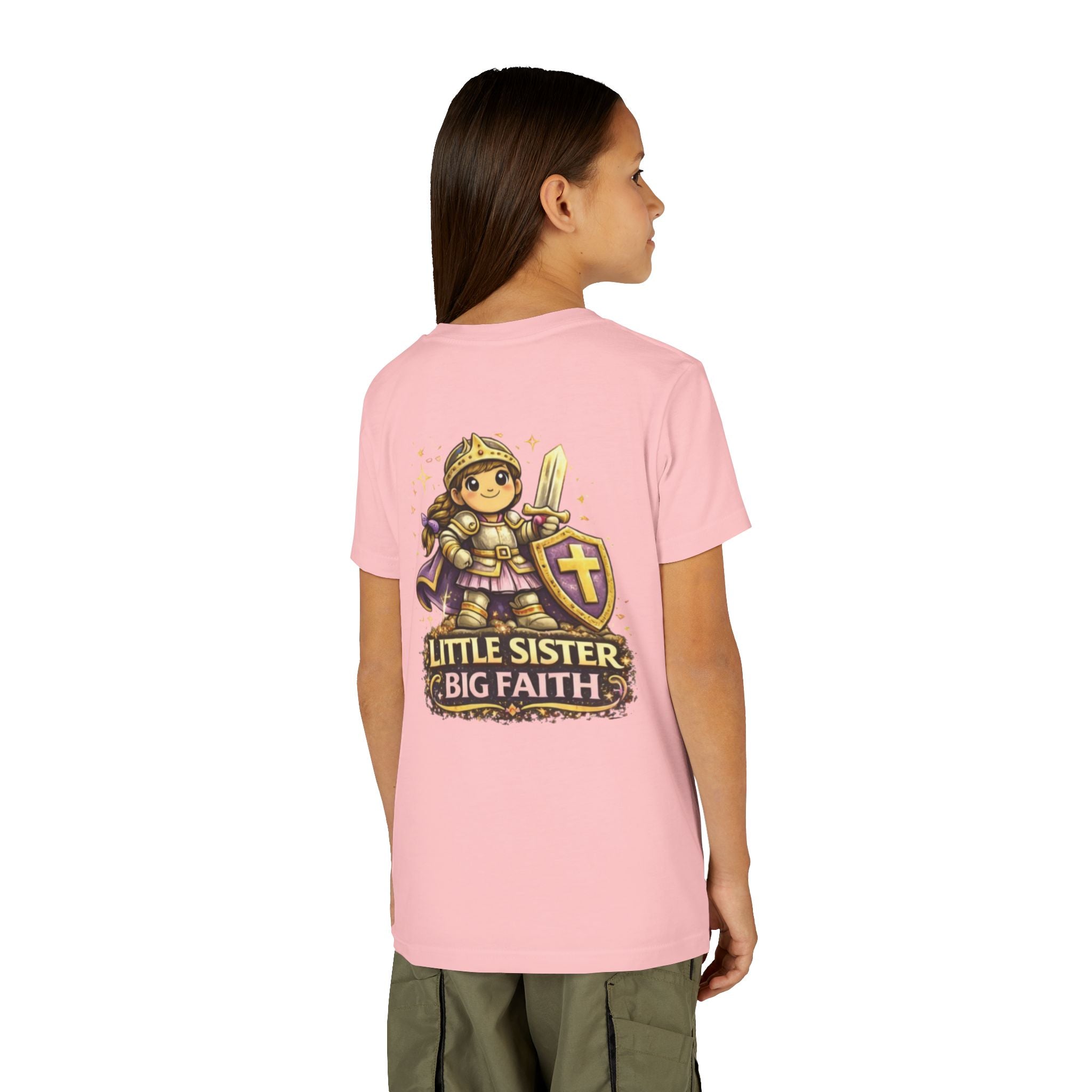 Little Sister, Big Faith – Girl's Tee