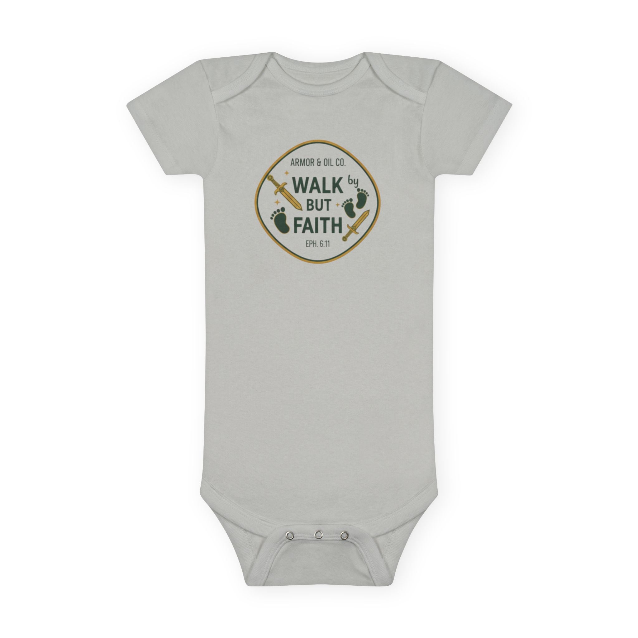 Walk by Faith – Baby Onesie