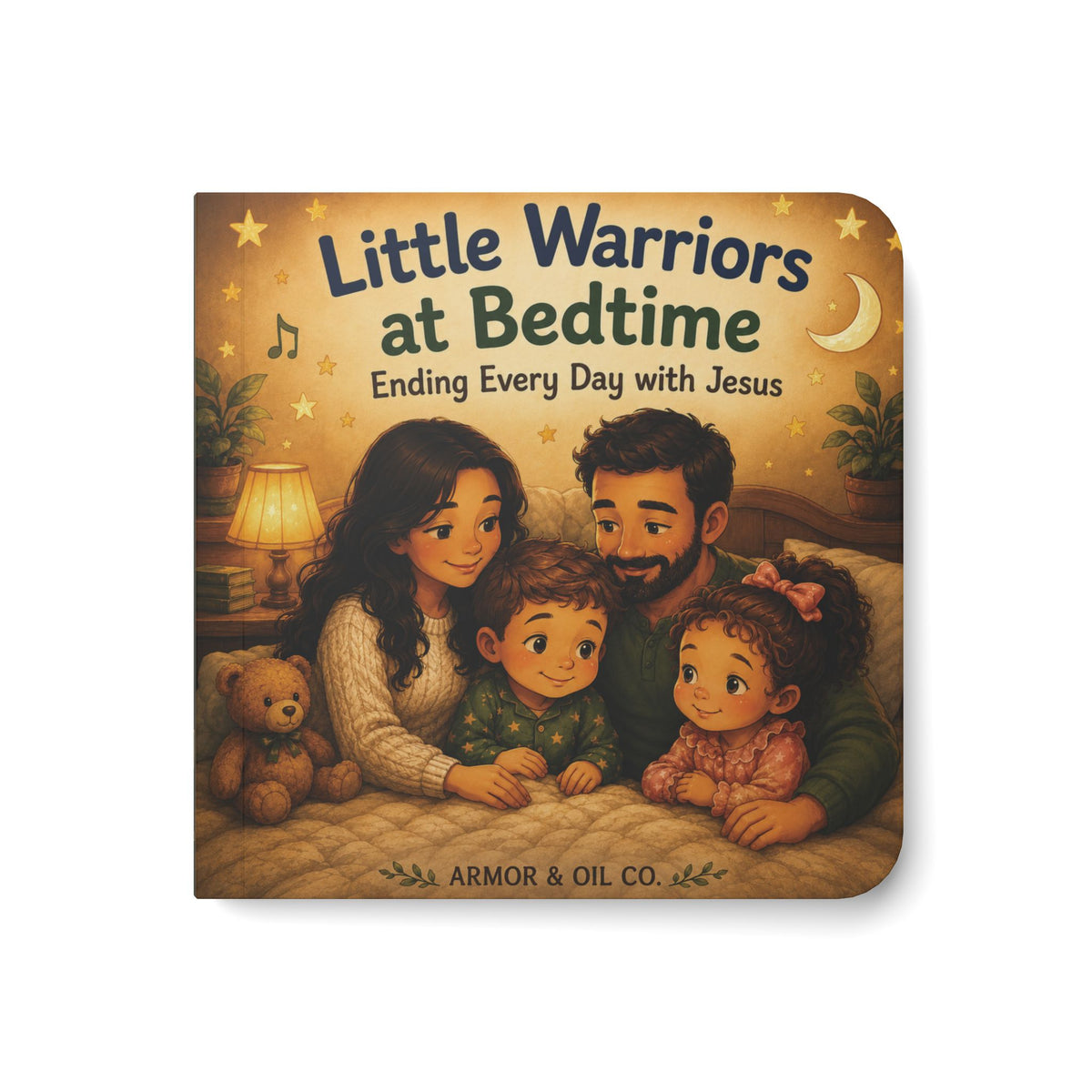 Little Warriors at Bedtime – 6x6 Board Book