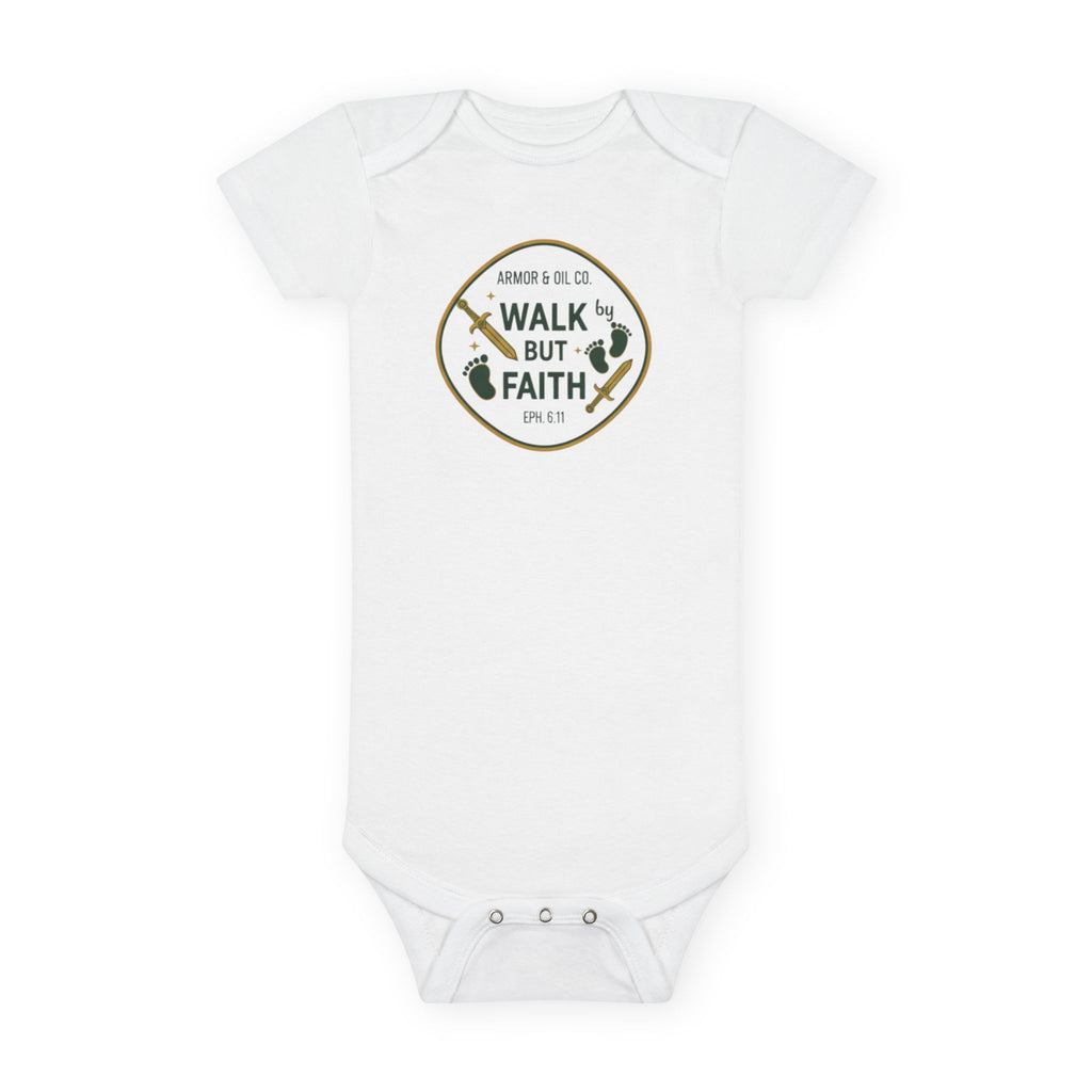 Walk by Faith – Baby Onesie