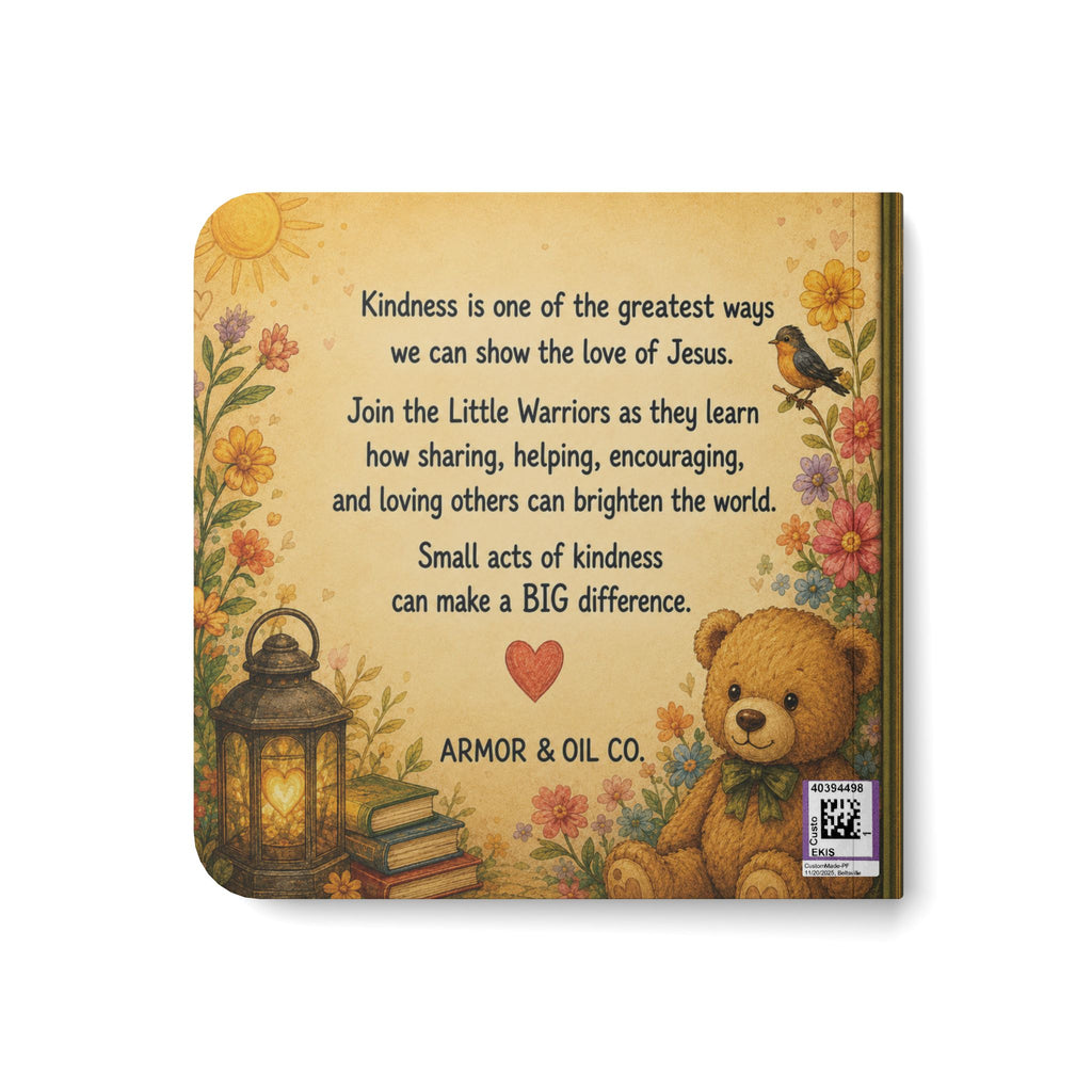 Little Warriors Share Kindness – 6x6 Board Book