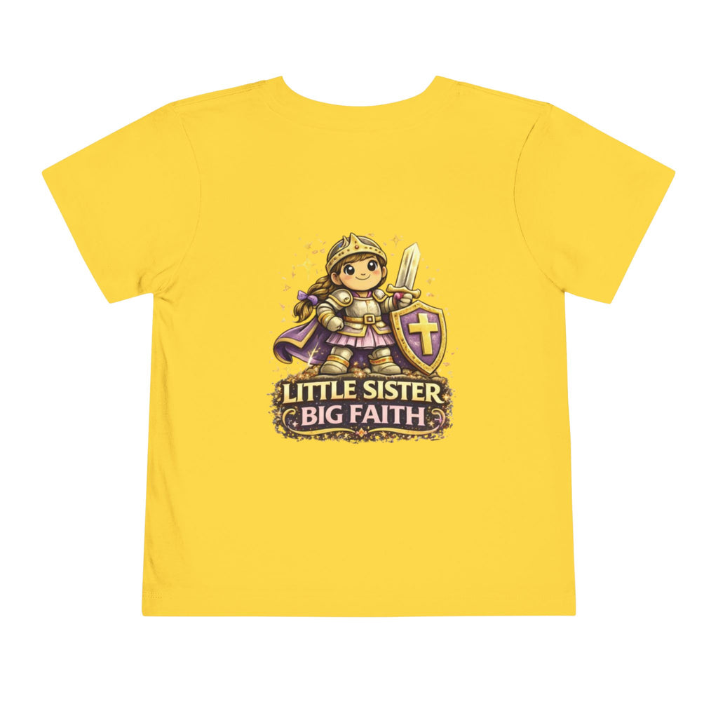 Little Sister, Big Faith – Toddler Tee