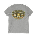 Guided by Faith, Clothed in Strength – Women’s V-Neck Tee