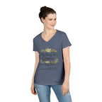 Walking in Grace – Women’s V-Neck Tee