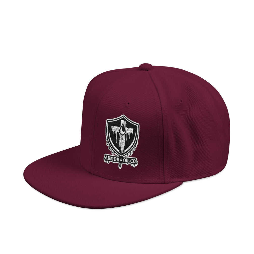Armor & Oil Snapback Hat (Embroidery)
