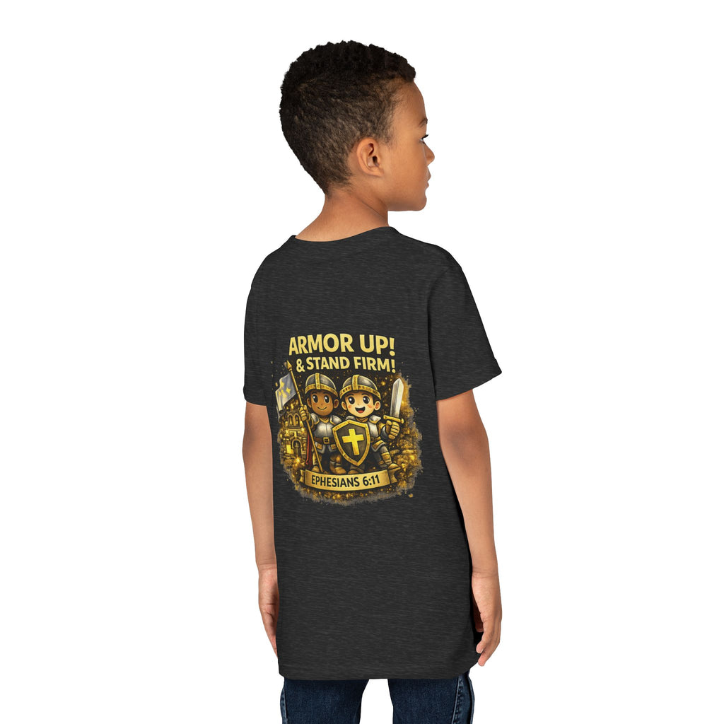 Armor Up & Stand Firm – Boy's Tee