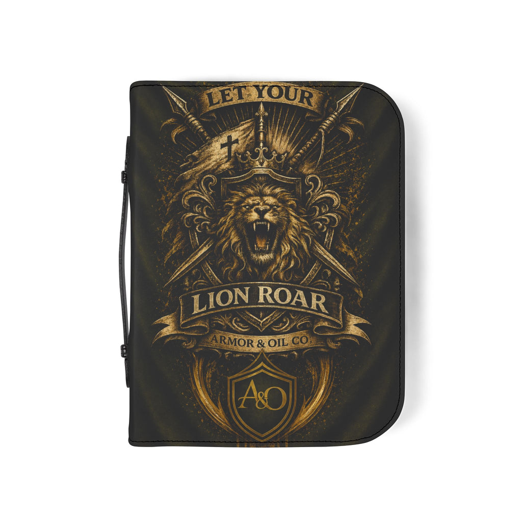Let Your Lion Roar Bible Cover 🦁✝️