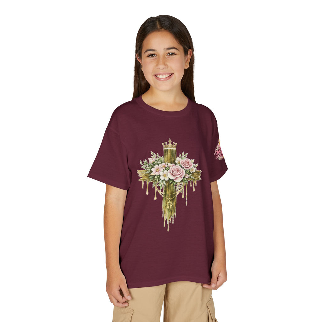 Daughter of the King Cross – Girl's Tee