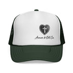 ✨🤍 Armor & Oil Co. Heart Cross Women’s Trucker Hat
