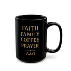 Faith • Family • Coffee • Prayer Mug ☕✝️
