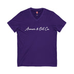 Guided by Faith, Clothed in Strength – Women’s V-Neck Tee
