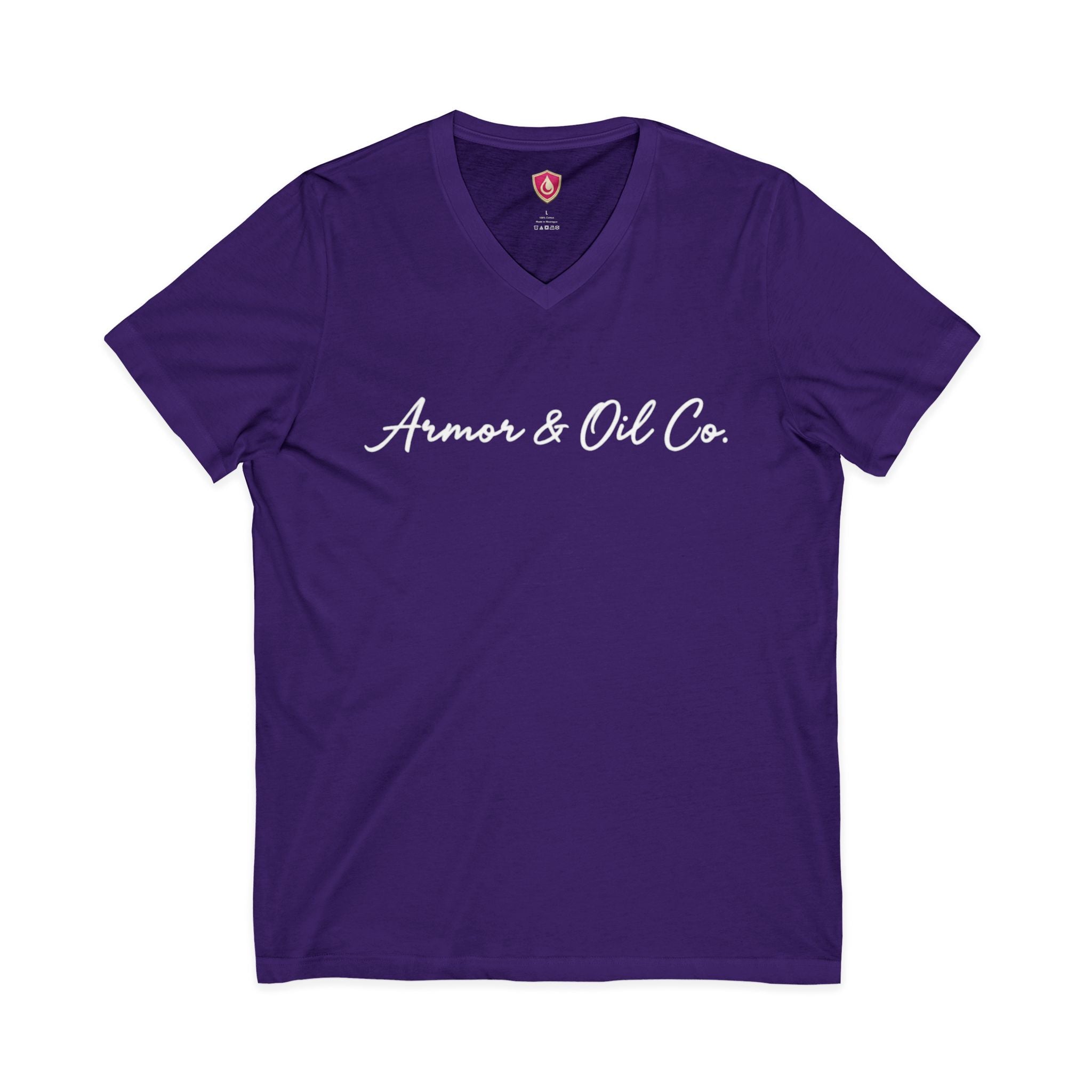 Guided by Faith, Clothed in Strength – Women’s V-Neck Tee