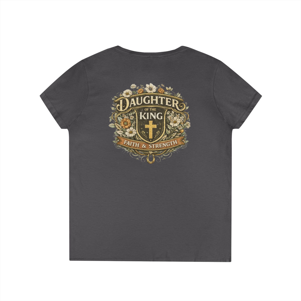 Daughter of the King – Women’s V-Neck Tee