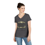 Walking in Grace – Women’s V-Neck Tee