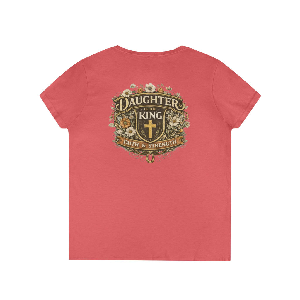 Daughter of the King – Women’s V-Neck Tee