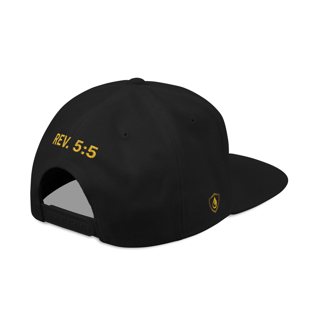🦁👑 Lion of Judah Snapback Hat (Embroidery)
