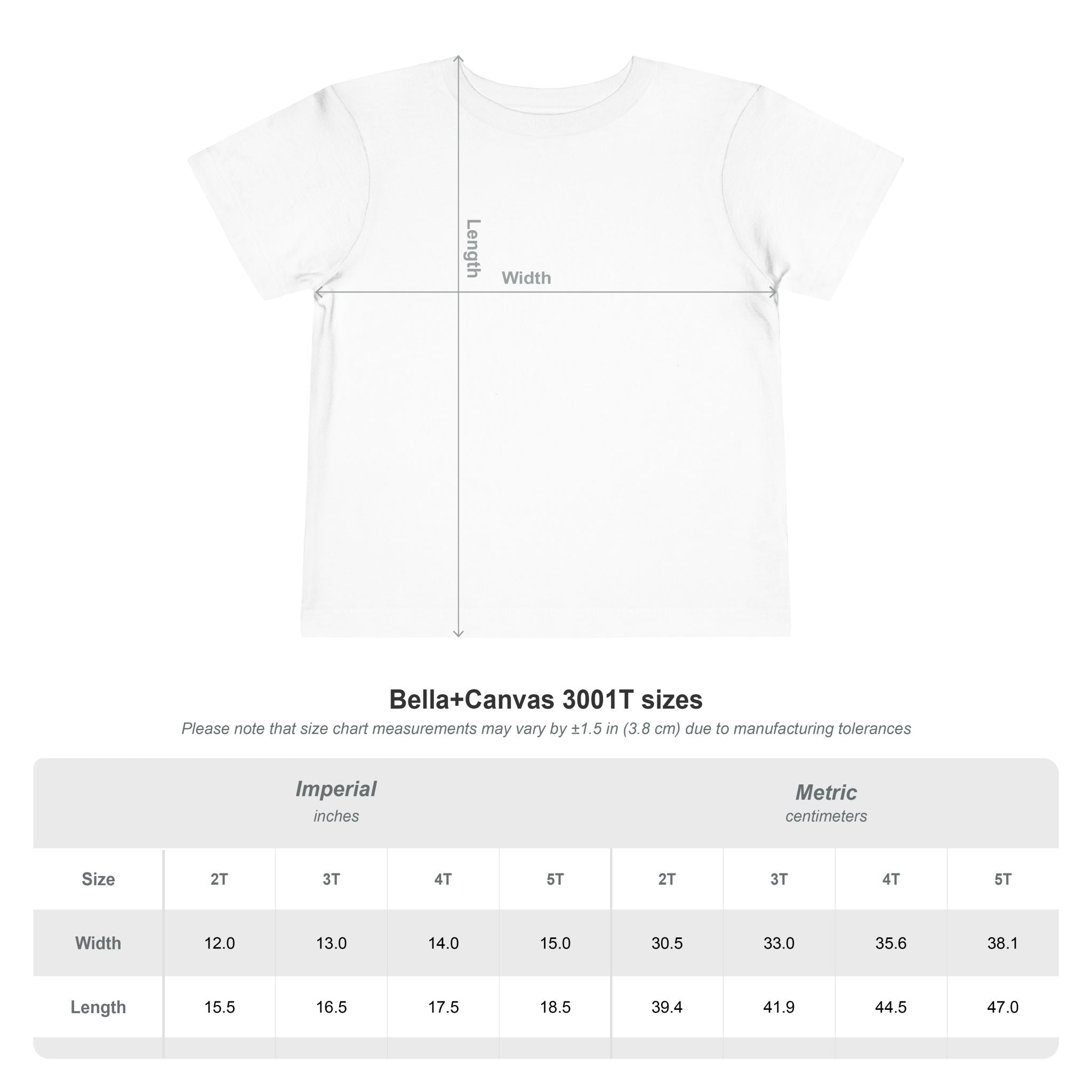 Little Sister, Big Faith – Toddler Tee