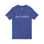 Guided by Faith, Clothed in Strength – Women’s V-Neck Tee