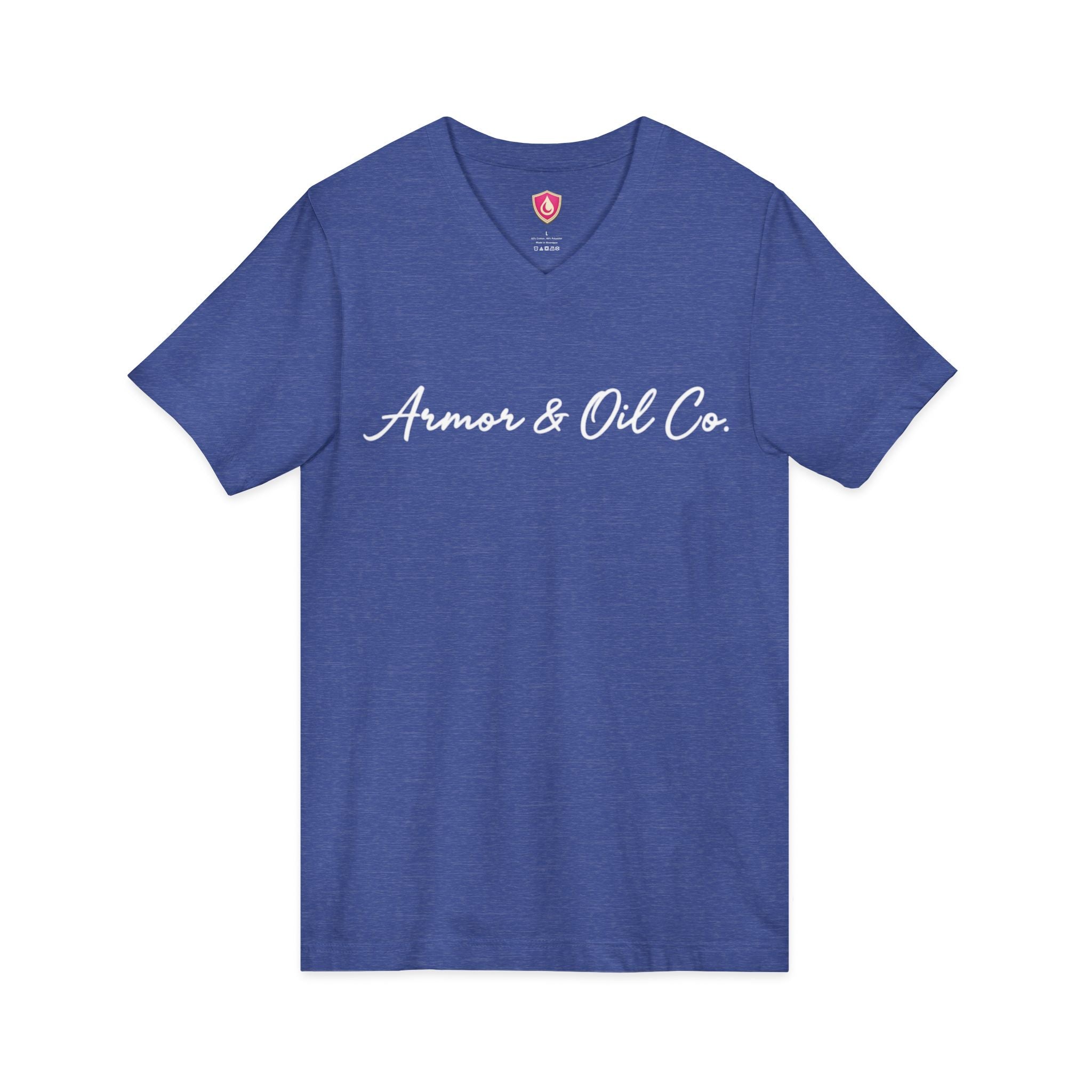 Guided by Faith, Clothed in Strength – Women’s V-Neck Tee