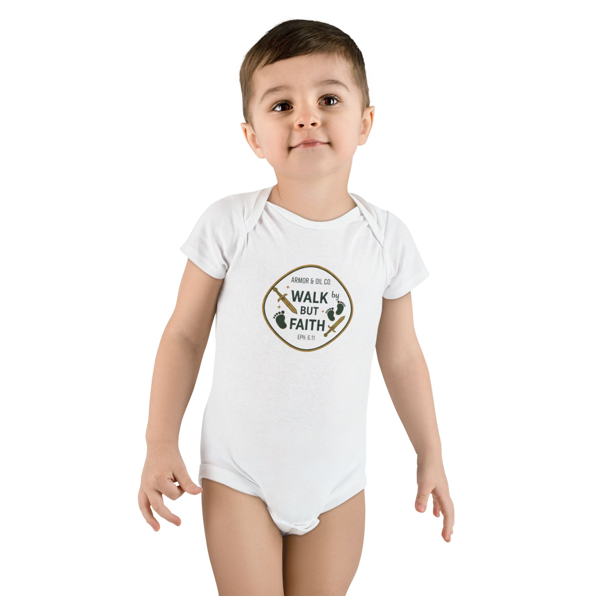Walk by Faith – Baby Onesie