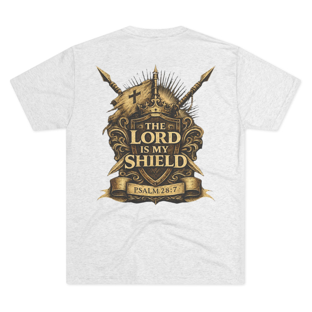 🛡️⚔️ “The Lord Is My Shield” Men’s Tee