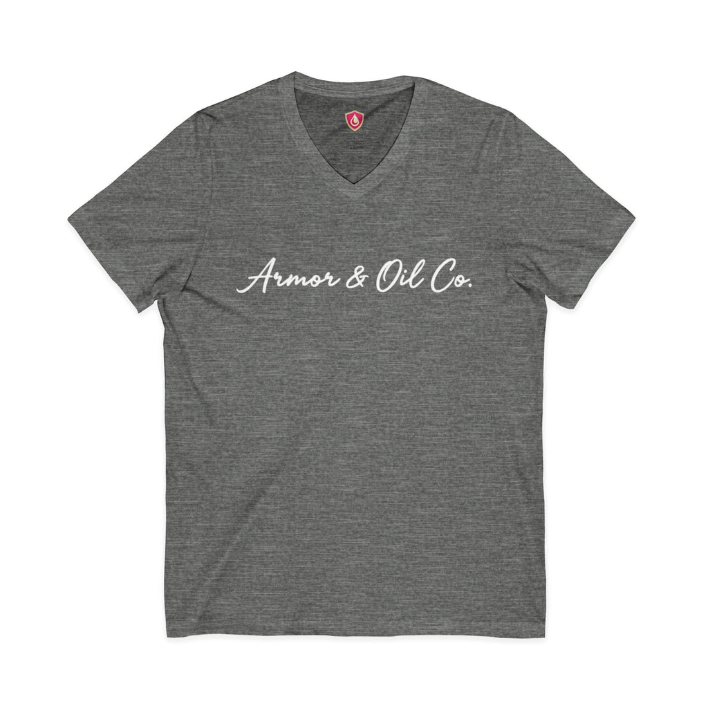 Guided by Faith, Clothed in Strength – Women’s V-Neck Tee
