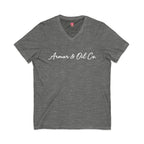 Guided by Faith, Clothed in Strength – Women’s V-Neck Tee