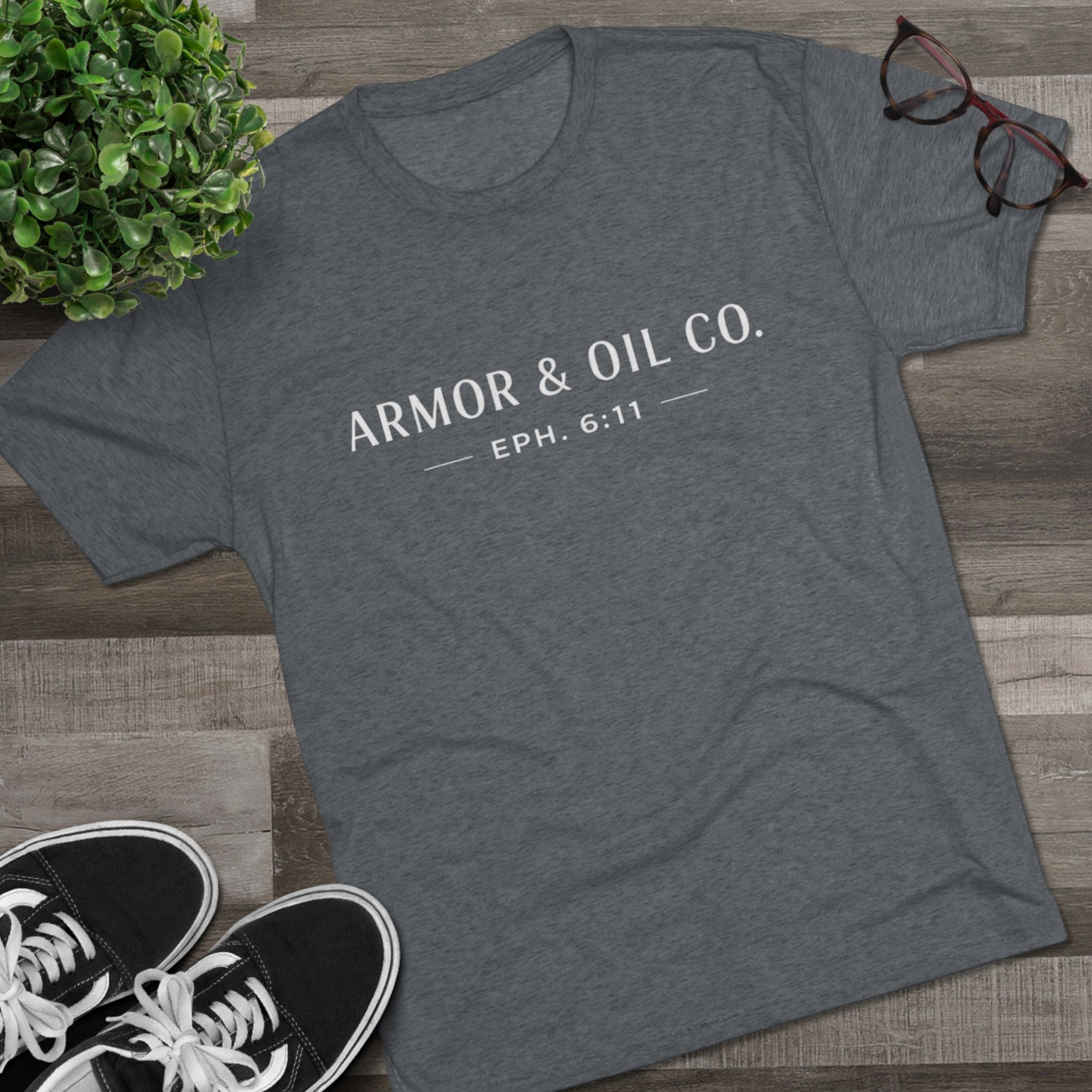Faith. Strength. Courage. Anointing. – Men’s Tee