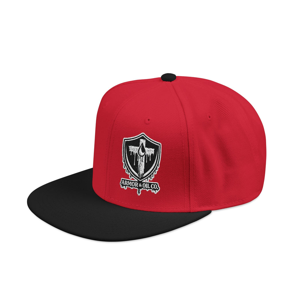 Armor & Oil Snapback Hat (Embroidery)